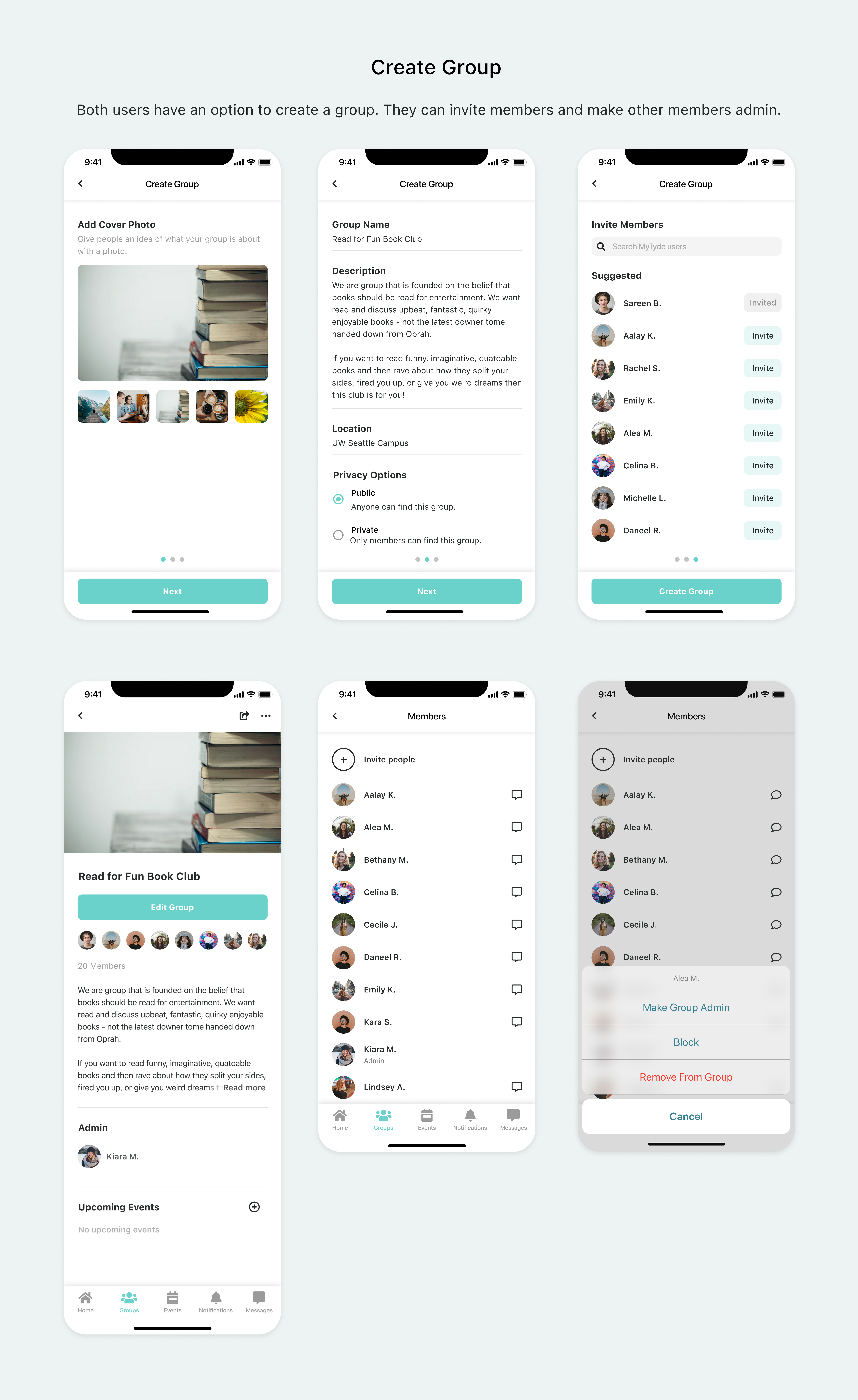Create Groups