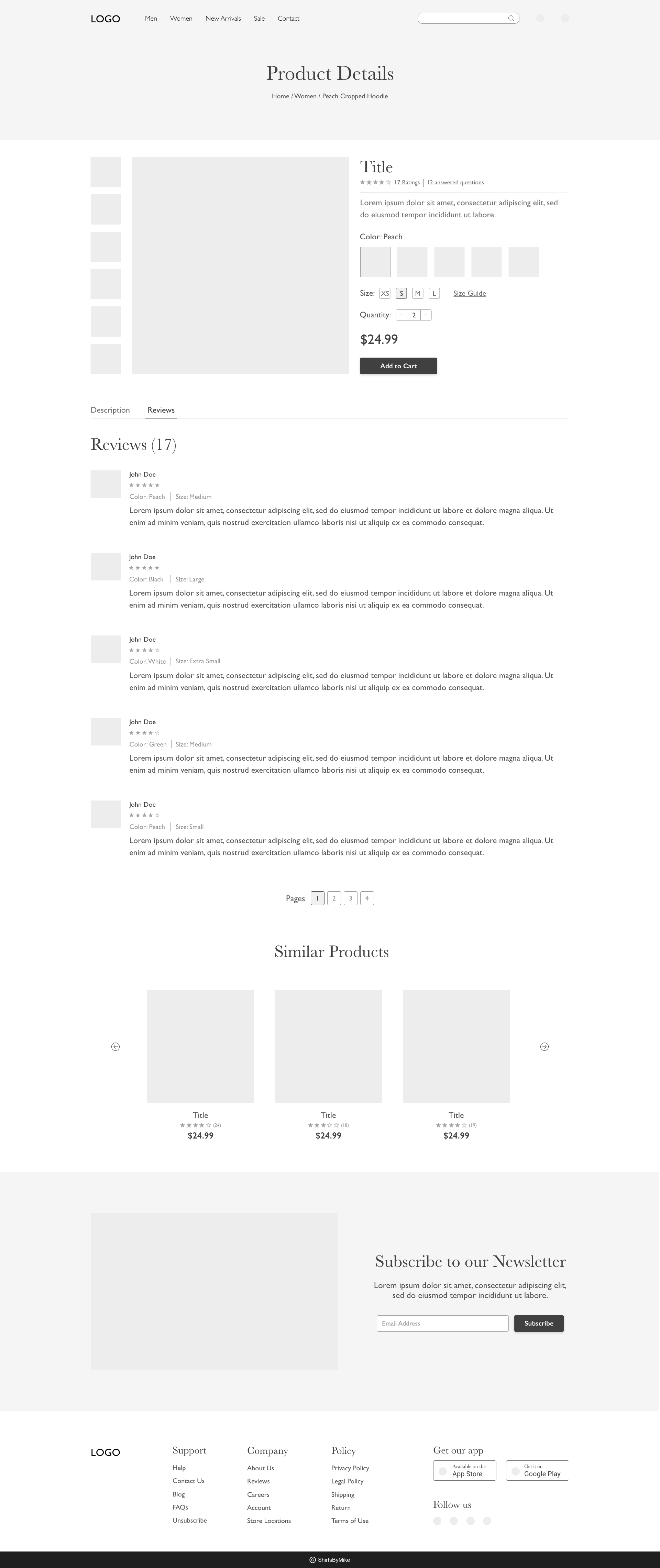 Product Details Page